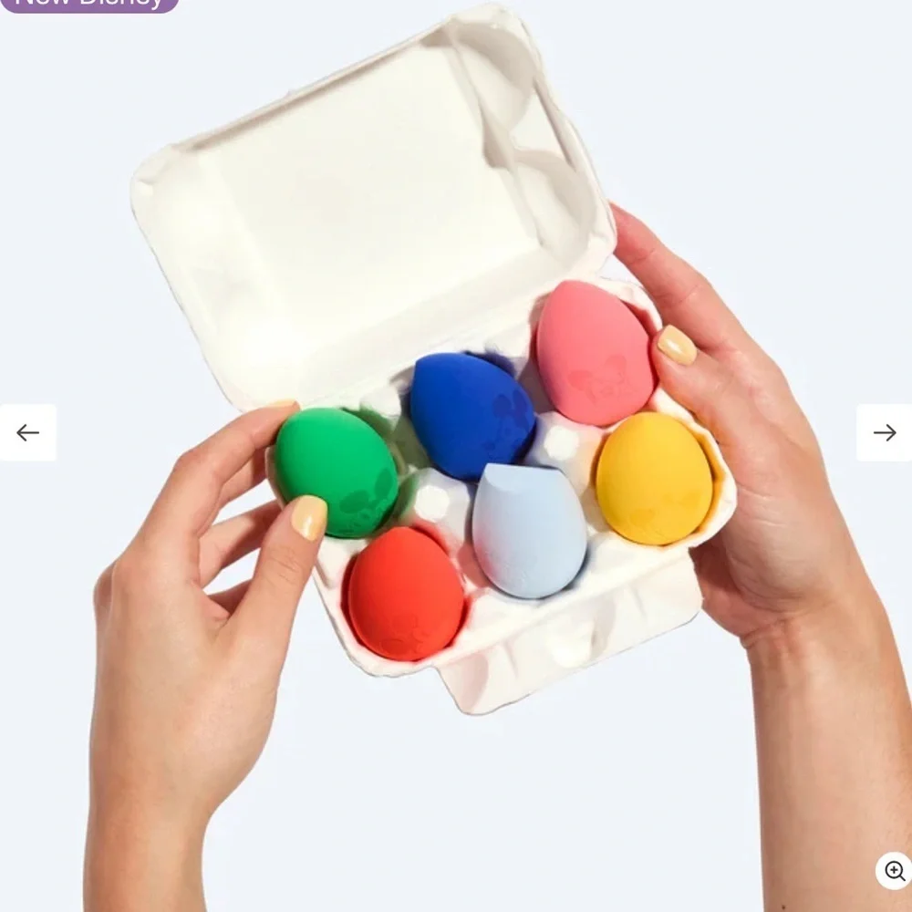 NEW Spectrum Collections Breakfast Buddies Mickey 6 Piece Egg Wonder Sponge Set